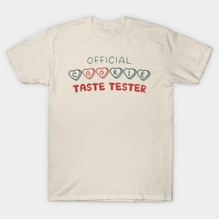 Official Cookie Taste Tester for Christmas T-Shirt